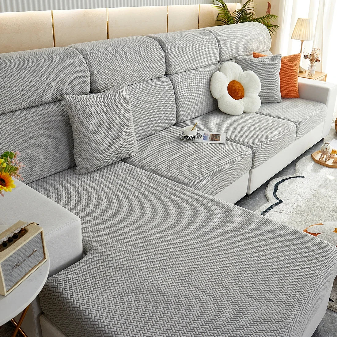 Floral Charm Adjustable Sofa Cover™