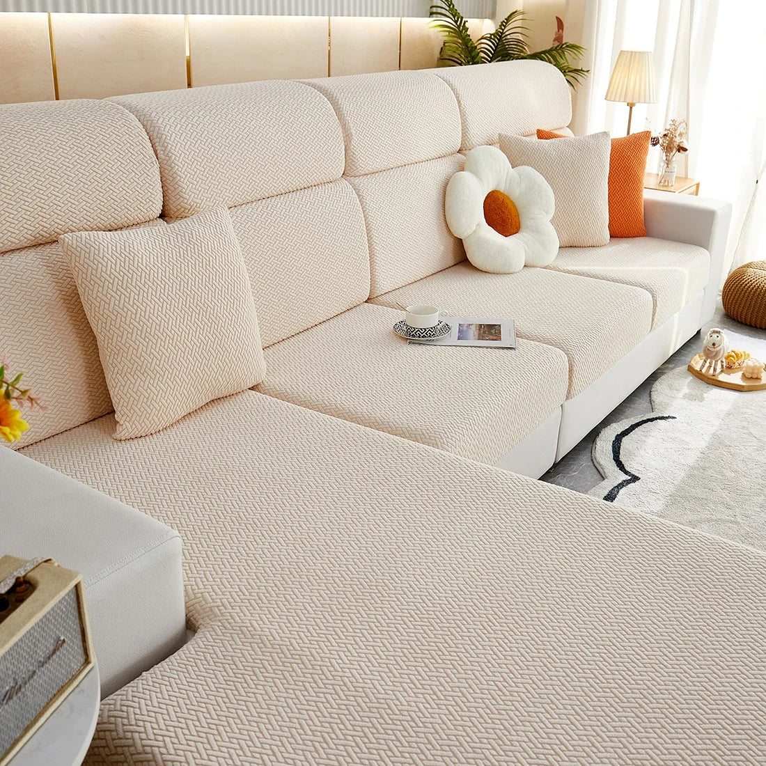 Floral Charm Adjustable Sofa Cover™