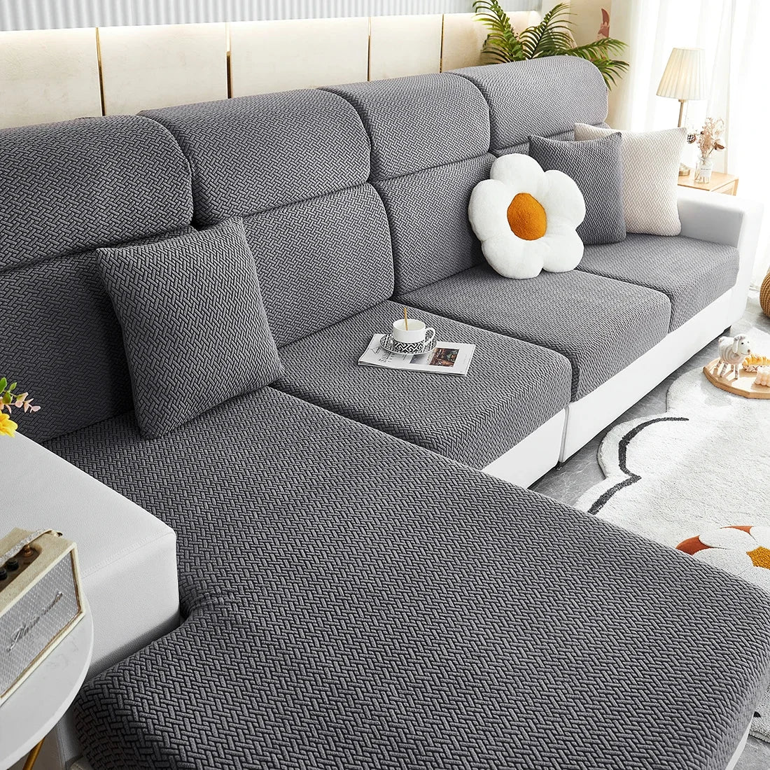 Floral Charm Adjustable Sofa Cover™