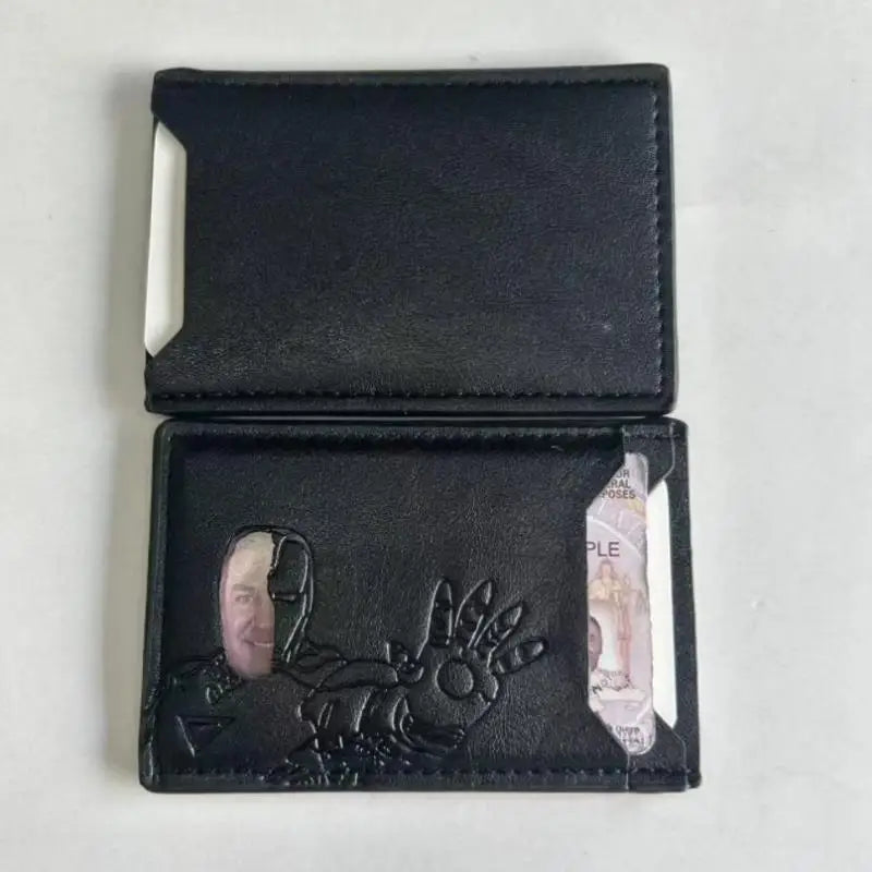 Heroic Leather Wallet with Custom Mask™