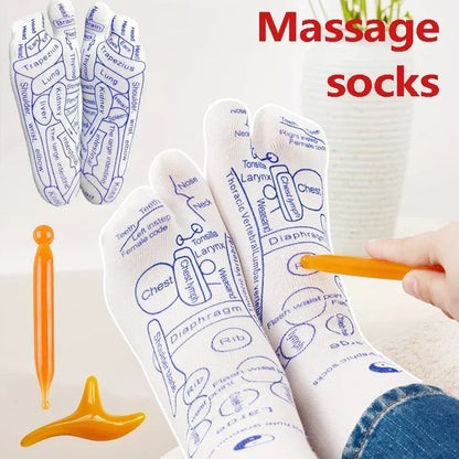 Reflexology Foot Massage Socks™
