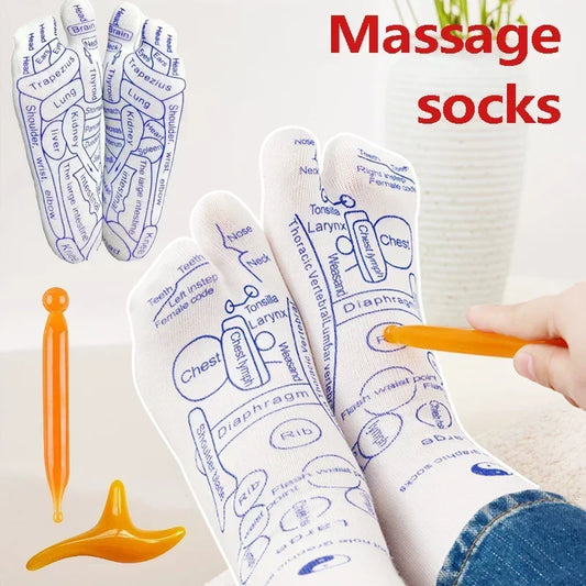 Reflexology Foot Massage Socks™