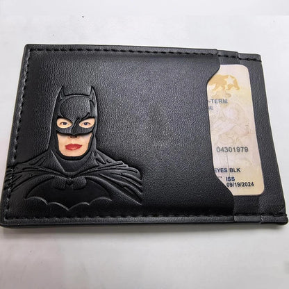 Heroic Leather Wallet with Custom Mask™