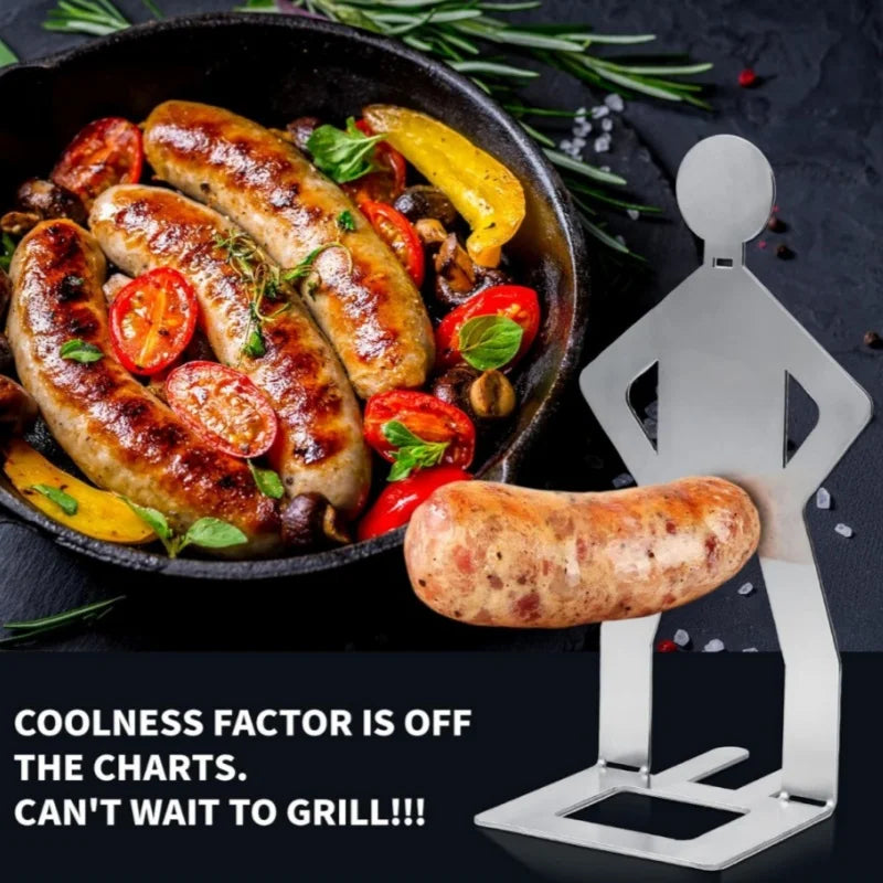 Whimsical Stainless Steel Hot Dog Holder™